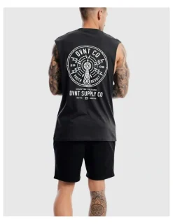 DVNT Radio Revolt Tank in Charcoal