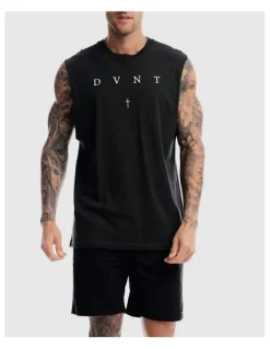 DVNT Saint Tank in Charcoal