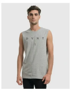 DVNT Saint Tank in Grey Marle