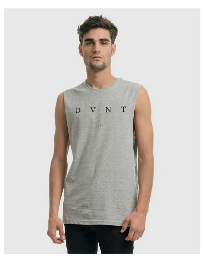 DVNT Saint Tank in Grey Marle