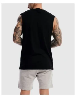 DVNT Saxon Rise Tank in Black
