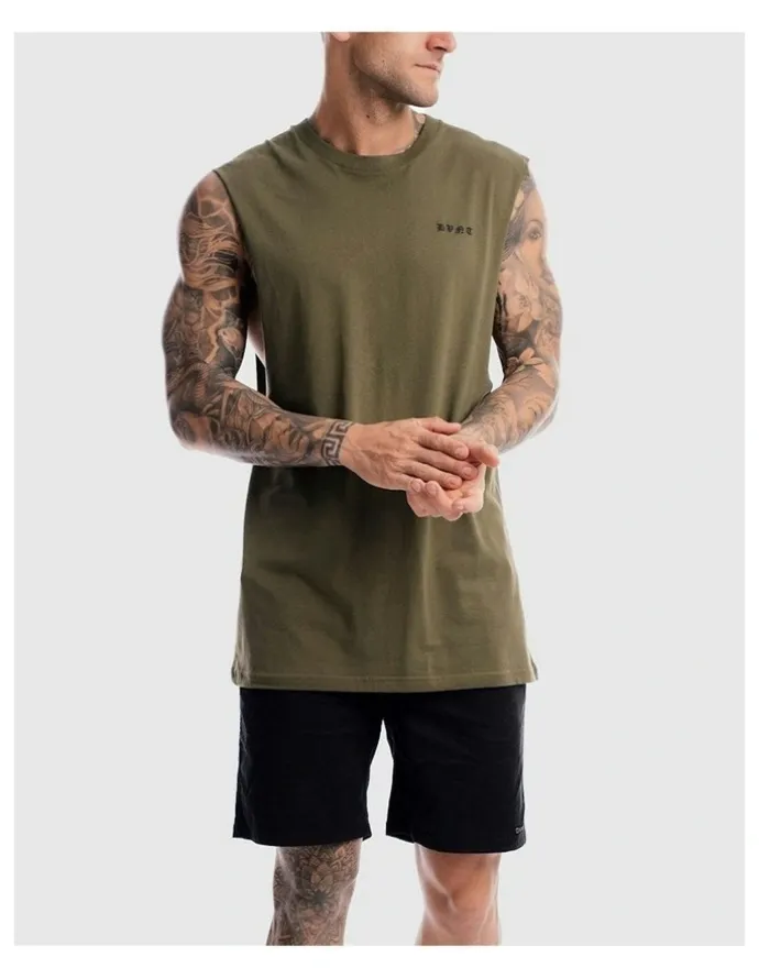 DVNT Saxon Rise Tank in Olive