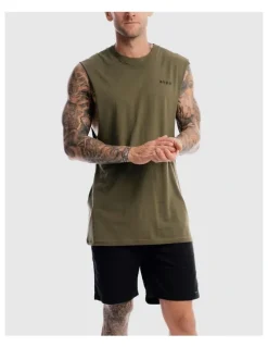 DVNT Saxon Rise Tank in Olive