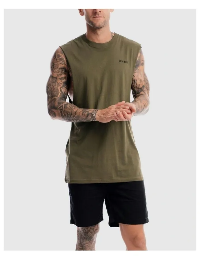 DVNT Saxon Rise Tank in Olive
