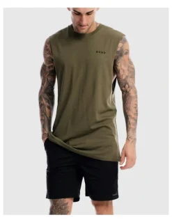 DVNT Saxon Rise Tank in Olive