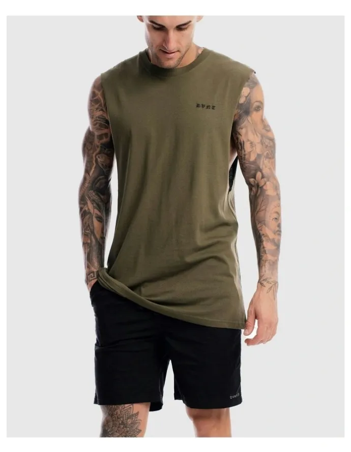 DVNT Saxon Rise Tank in Olive