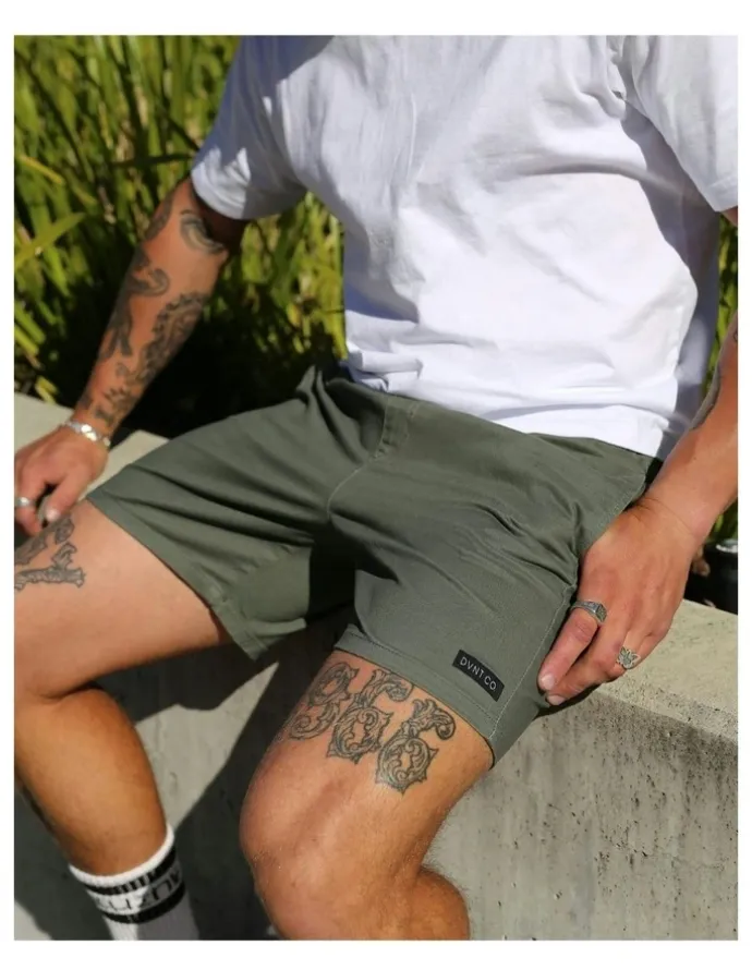 DVNT Supply Boardwalk Shorts in Green
