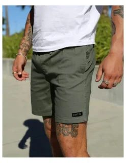 DVNT Supply Boardwalk Shorts in Green