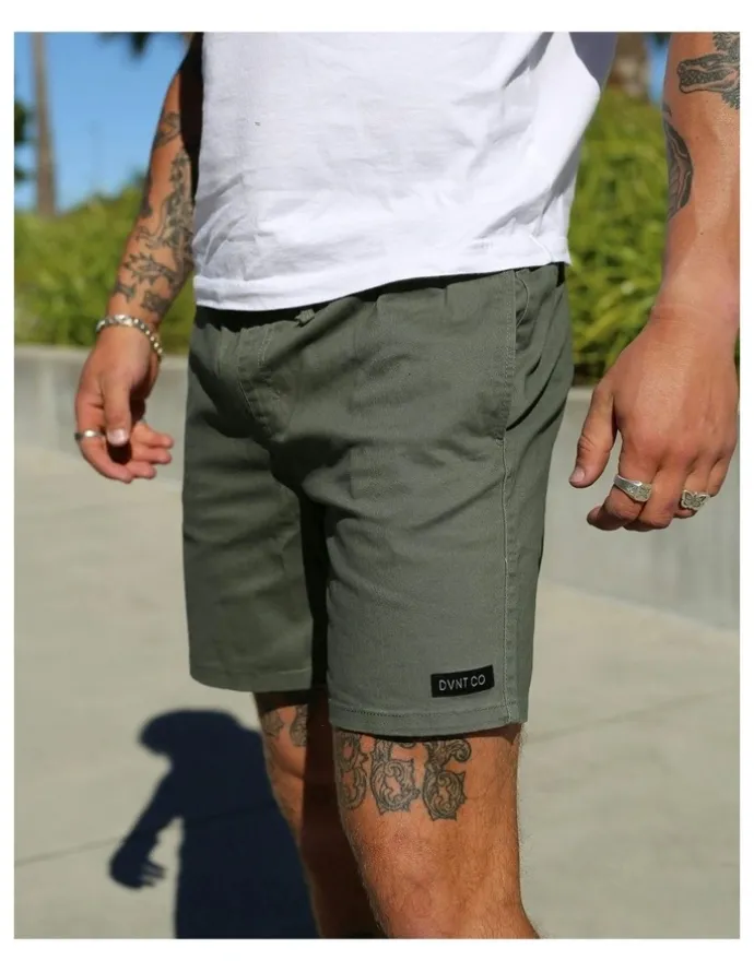 DVNT Supply Boardwalk Shorts in Green