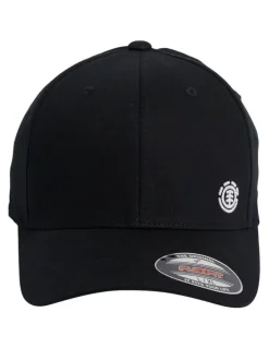 Element Sideliner Flexfit Cap in Black