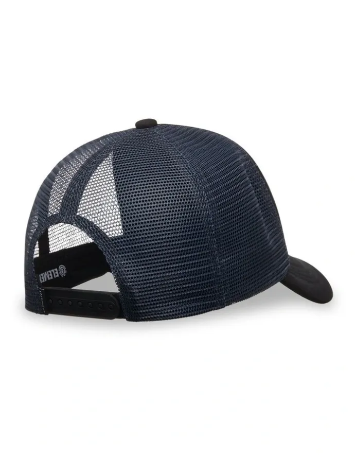 Element Team Trucker Cap Flint Black