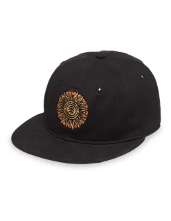 Element Timber 6 Panel Cap Flint Black