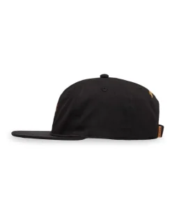 Element Timber 6 Panel Cap Flint Black