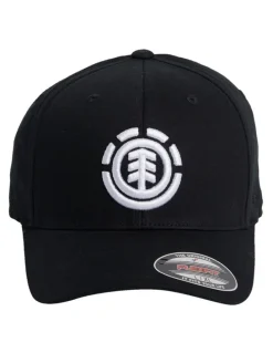 Element Tree Flexfit Hat in Black