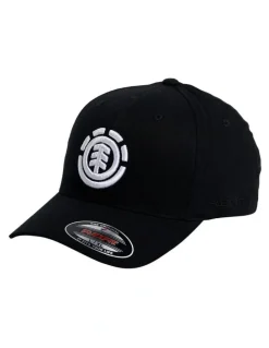 Element Tree Flexfit Hat in Black