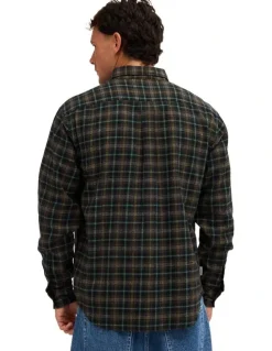 Element Benson Long Sleeve Shirt Flint Black