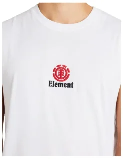 Element Canyon Muscle Shirt in Optic White