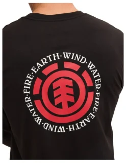 Element Seal Back T-Shirt In Flint Black