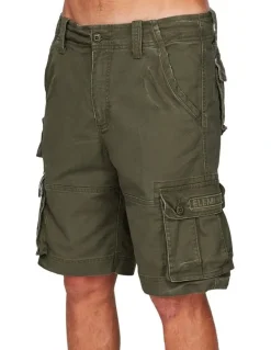 Element Source Cargo Shorts in Olive