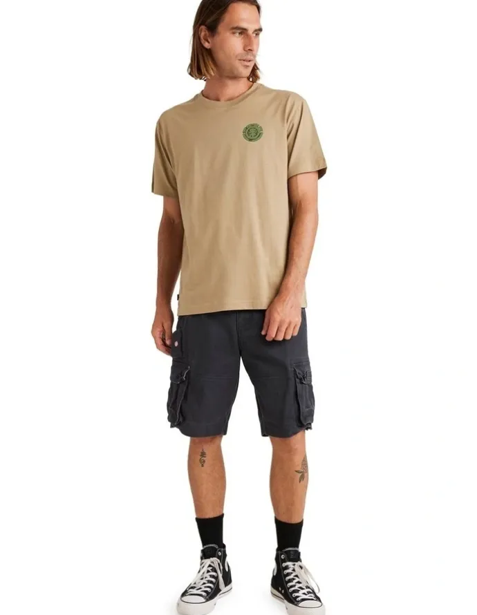 Element Source Cargo Shorts in Black