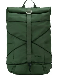 Elliker Dayle Roll Top Backpack 21/25L in Green