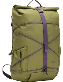 Elliker Dayle Roll Top Backpack 21/25L in Green
