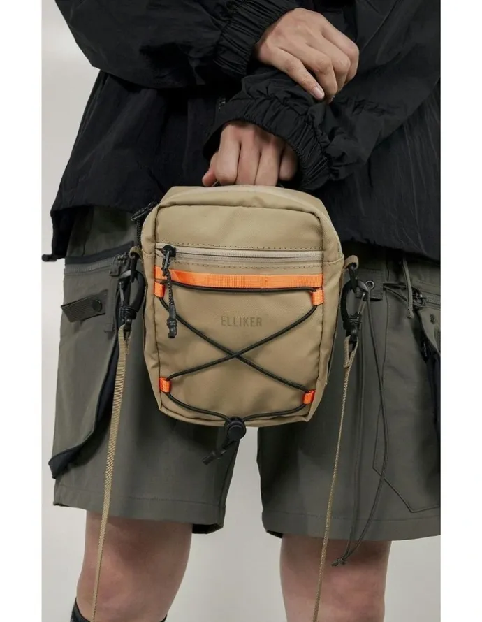 Elliker Kep Crossbody Bag 2L in Beige