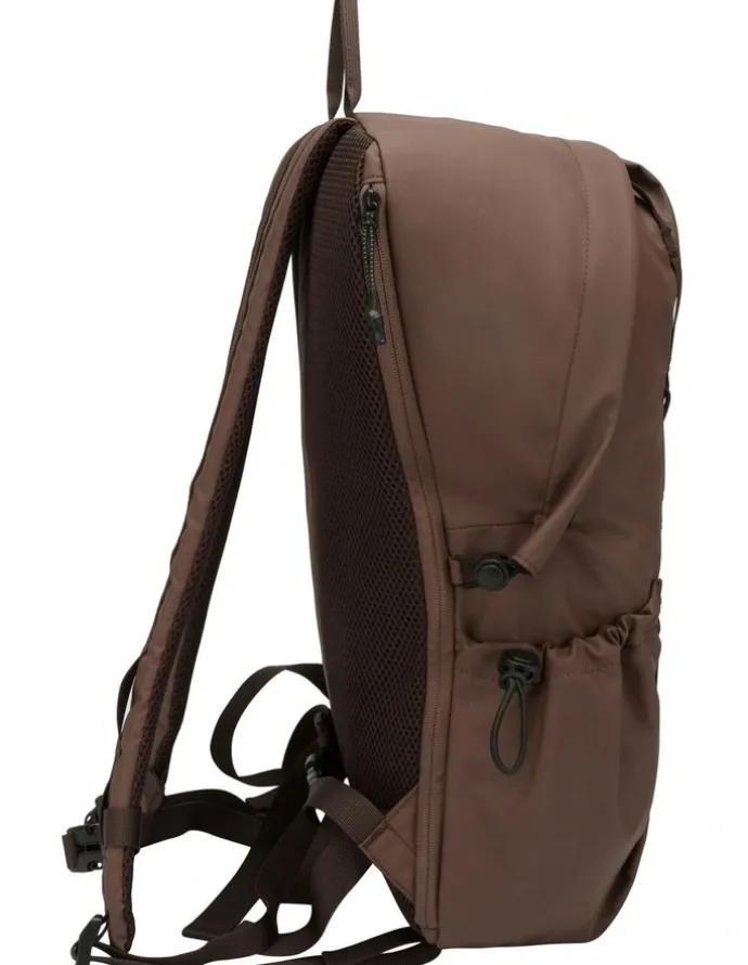 Elliker Kiln Hooded Zip Top Backpack 22L in Brown