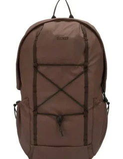 Elliker Kiln Hooded Zip Top Backpack 22L in Brown