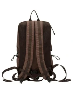 Elliker Kiln Hooded Zip Top Backpack 22L in Brown