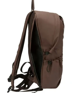 Elliker Kiln Hooded Zip Top Backpack 22L in Brown