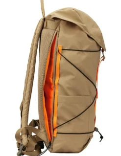 Elliker Wharfe Flap Over Backpack 22L in Beige