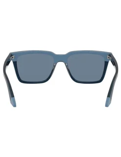 Emporio Armani Acetate Polarised Sunglasses in Blue