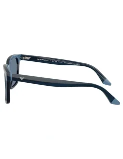 Emporio Armani Acetate Polarised Sunglasses in Blue