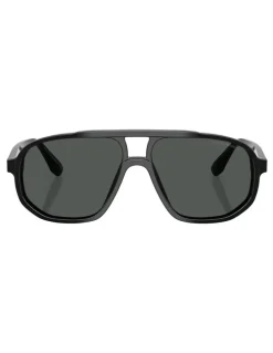 Emporio Armani Acetate Sunglasses in Black