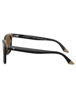 Emporio Armani Acetate Sunglasses in Black