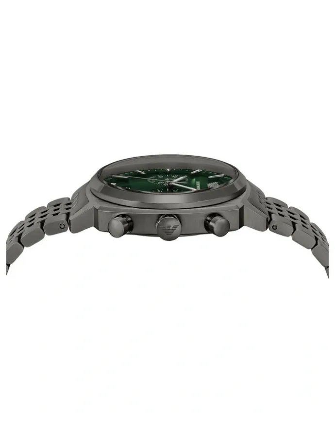 Emporio Armani Chronograph Watches in Gunmetal