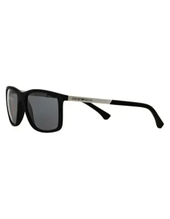 Emporio Armani EA4058 Black Polarised Sunglasses