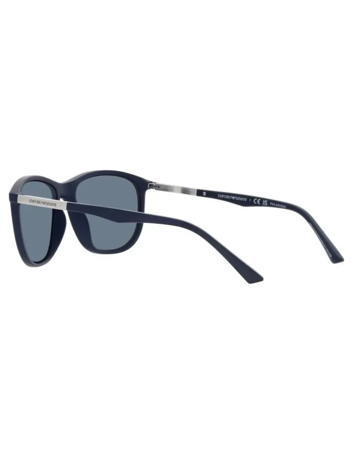 Emporio Armani EA4201 Polarised Sunglasses in Blue