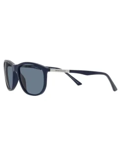 Emporio Armani EA4201 Polarised Sunglasses in Blue