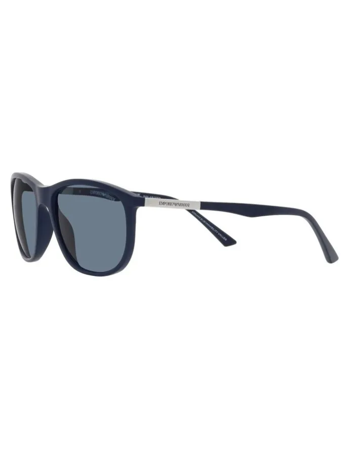 Emporio Armani EA4201 Polarised Sunglasses in Blue