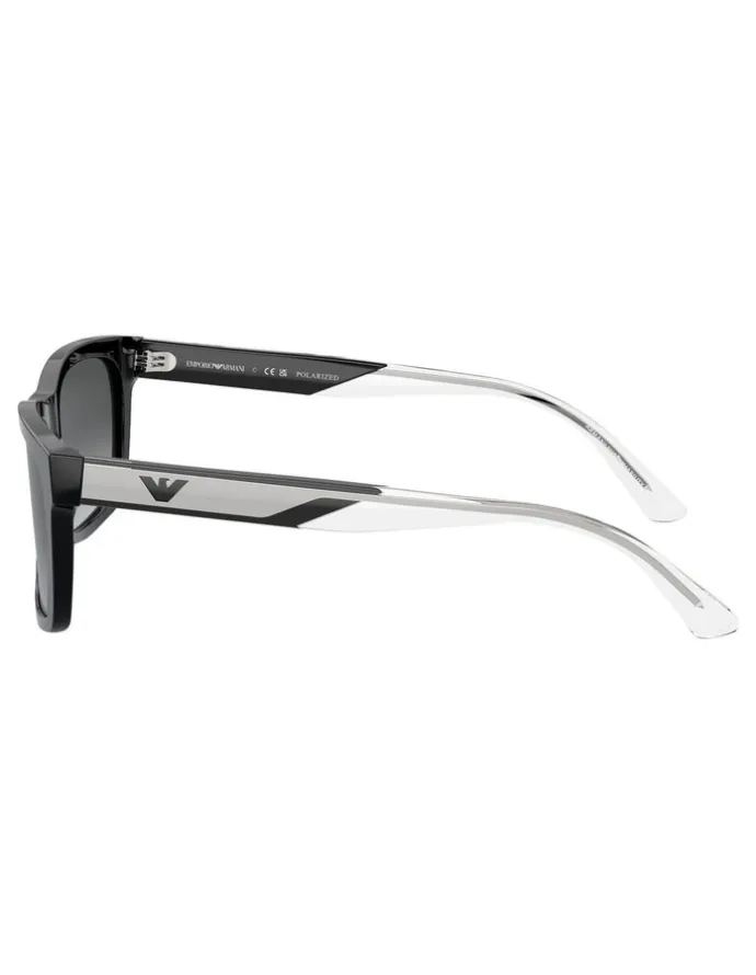 Emporio Armani EA4224 Polarised Sunglasses in Black