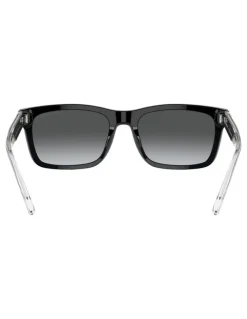 Emporio Armani EA4224 Polarised Sunglasses in Black