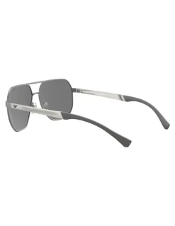 Emporio Armani EA2099D Grey Polarised Sunglasses