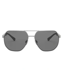 Emporio Armani EA2099D Grey Polarised Sunglasses