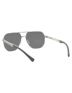 Emporio Armani EA2099D Grey Polarised Sunglasses
