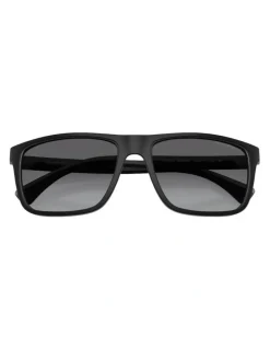 Emporio Armani Injected Polarised EA4033 Sunglasses in Black