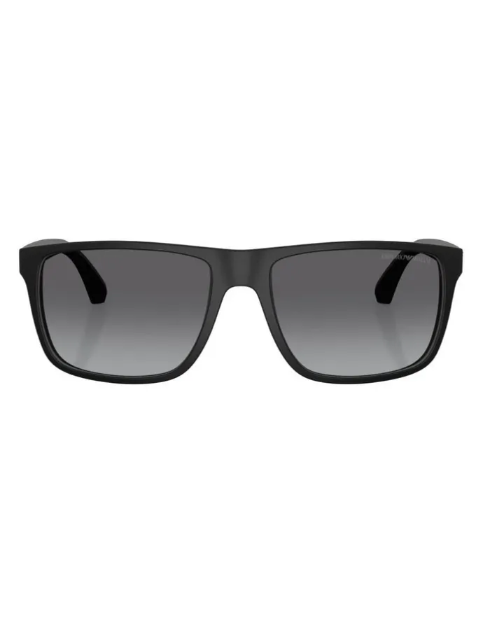 Emporio Armani Injected Polarised EA4033 Sunglasses in Black
