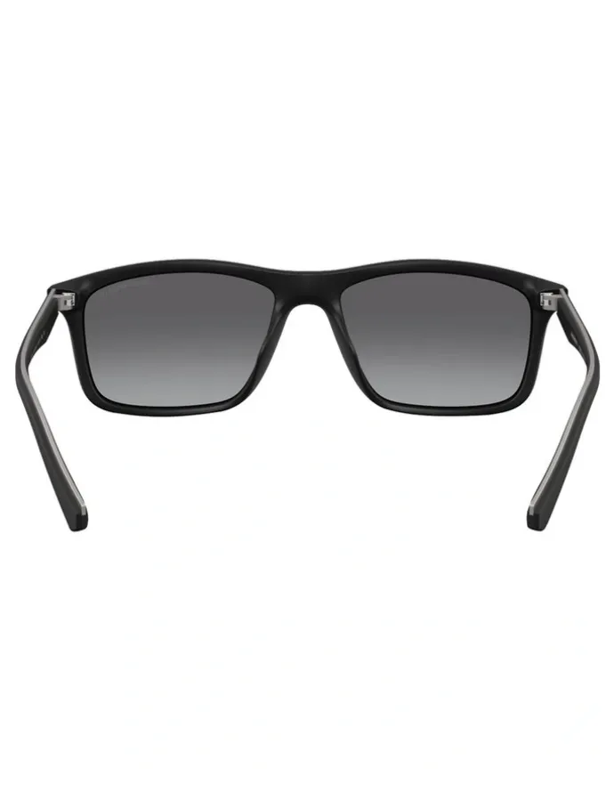 Emporio Armani Injected Polarised Sunglasses in Black