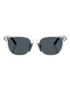 Emporio Armani Injected Sunglasses in Transparent